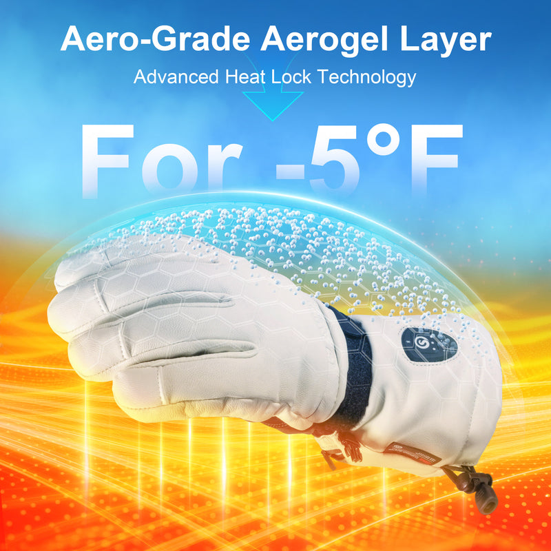 Load image into Gallery viewer, EH8 Pro Heated Gloves 3.0 – Full Finger Mobility, Aerogel Thermal Shield, –5°F Rated, 3000mAh Fast-Charge
