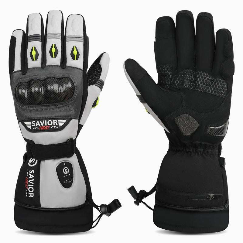 Cargue la imagen en el visor de la galería, Bluetooth Heated Motorcycle Gloves
