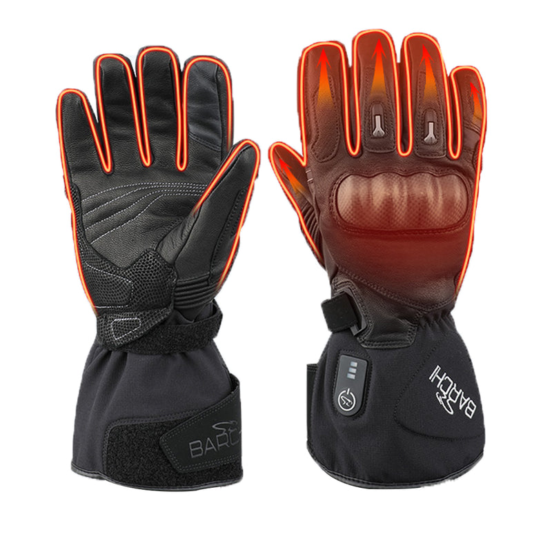 Load image into Gallery viewer, 12V Waterproof Heated Motorcycle Gloves BH03
