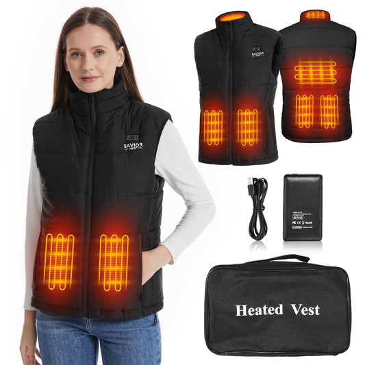 Savior Electric Women's Heated Lightweight Vest