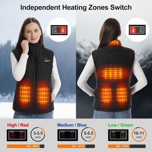 Savior Electric Women's Heated Lightweight Vest