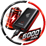 6000mAh Extended Power
