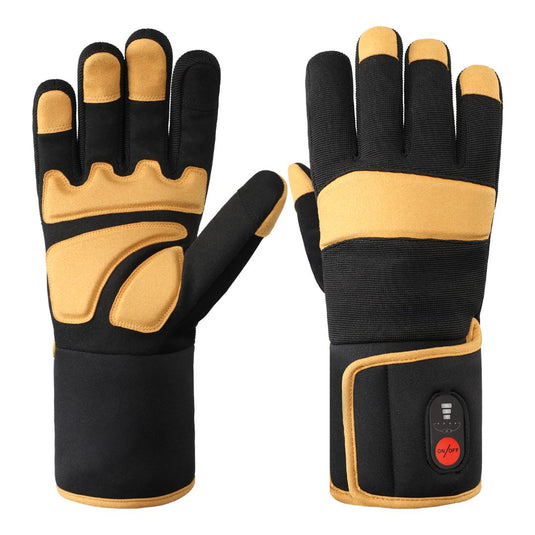 Heavy-Duty Heated Work Gloves for Cold Weather – Waterproof & Durable