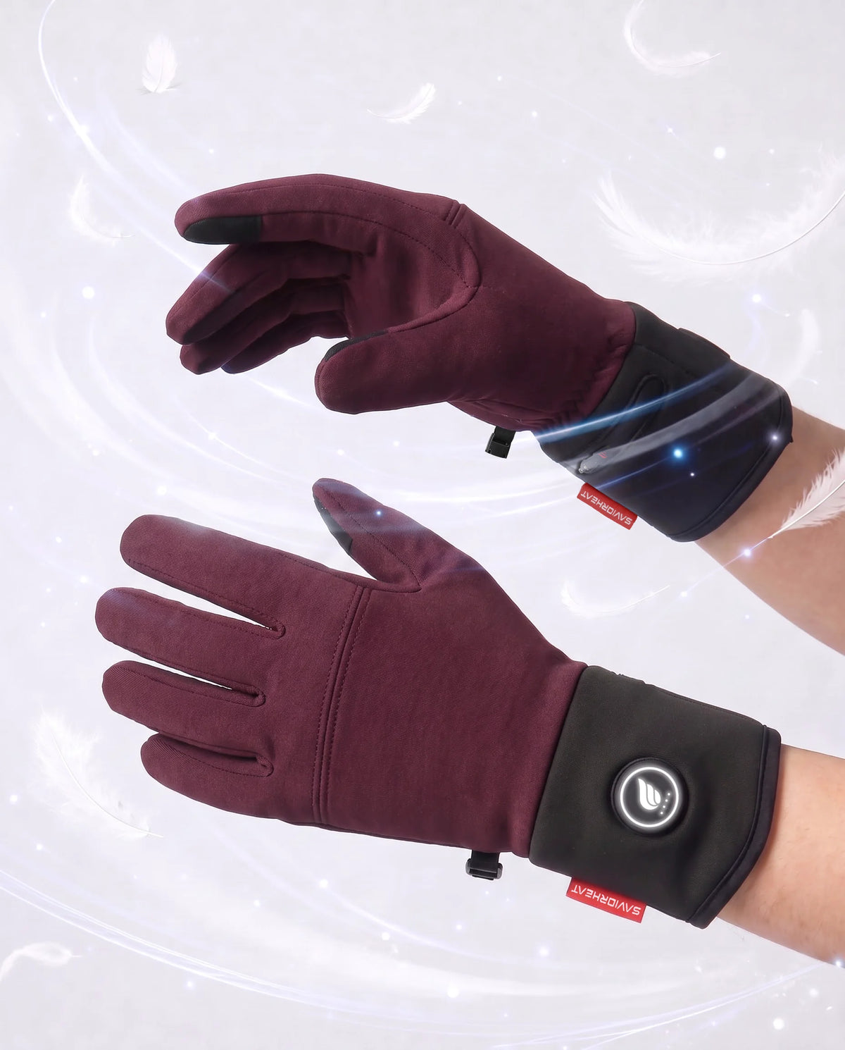 Soft Hand Feel - Savior Heat Natural Comfort Lightweight Heated Glove Liners