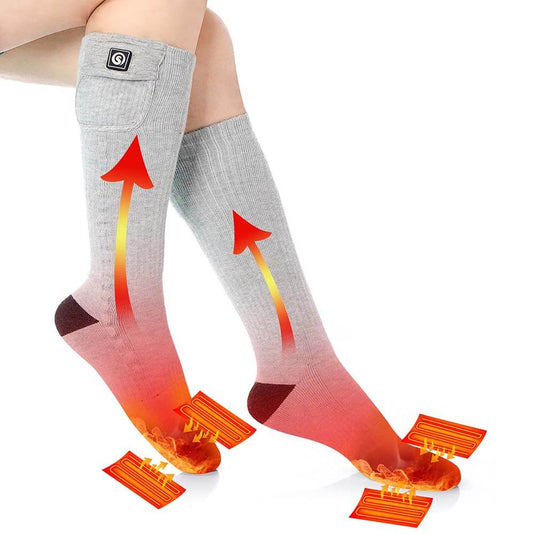 SS01G Snow Deer Battery Heated Socks For Men Women