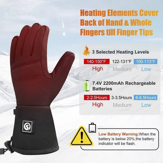 Men Women Heated Gloves For Hunting & Cycling Savior Heat Official® Store