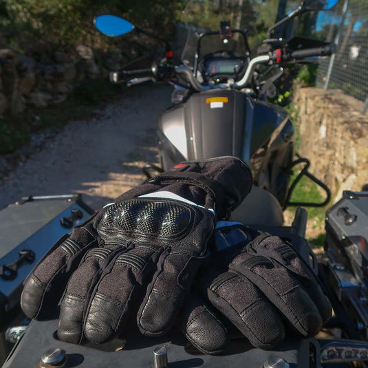 Saviour Elektrisch wiederaufladbare Motorrad-Heizhandschuhe für Radfahren, Skifahren, Schneemobil