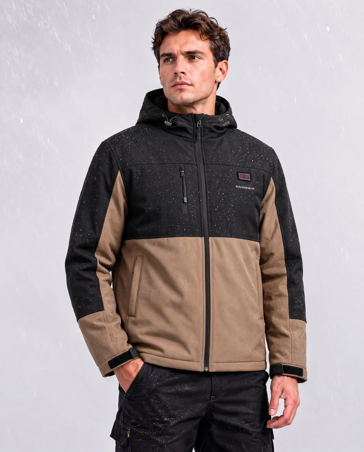 Rugged Canvas Shell - Savior Heat Heavy Canvas Heated Work Jacket