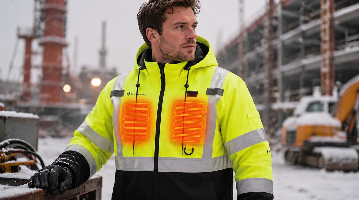 Savior Heat High-Visibility Utility Heated Work Jacket product detail