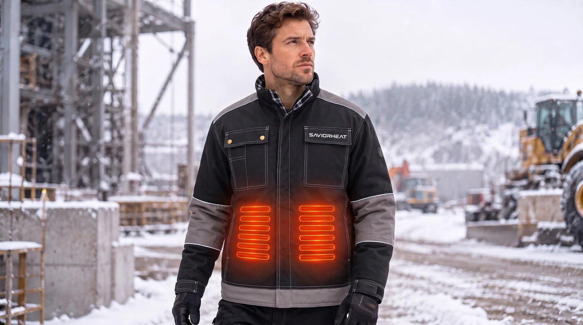 Savior Heat Comfort-Lined Heated Work Jacket product detail