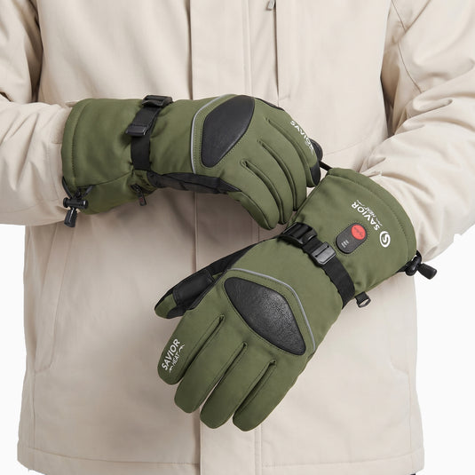 These heated gloves are perfect for skiing, snowboarding, or other outdoor winter activities.
