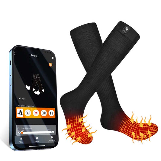 Savior Bluetooth Heated Socks With APP Control For Men Women