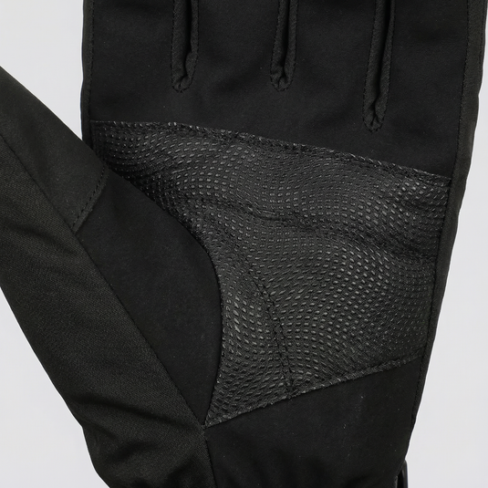 The palm of the heated gloves features an anti-slip design that improves grip strength and provides better control and stability during outdoor activities.