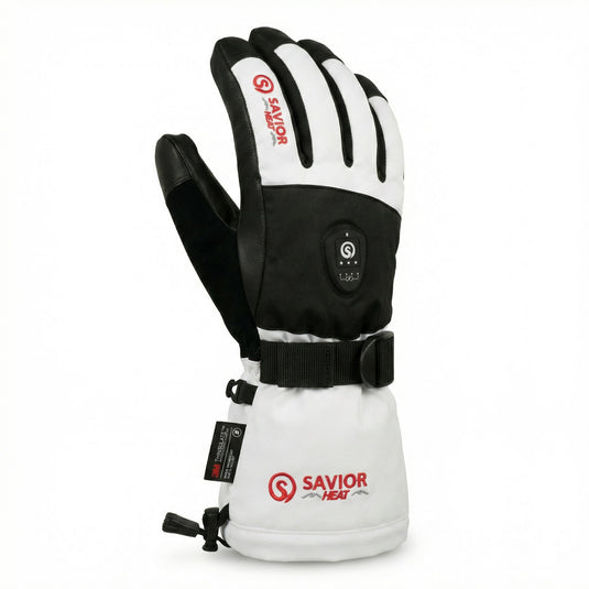 Savior Heated Ski Gloves 2.0 Upgraded Bluetooth Control