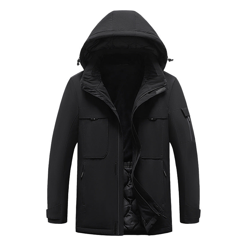 Load image into Gallery viewer, Savior Men&#39;s Women&#39;s Heated Work Jacket With Hood For Winter
