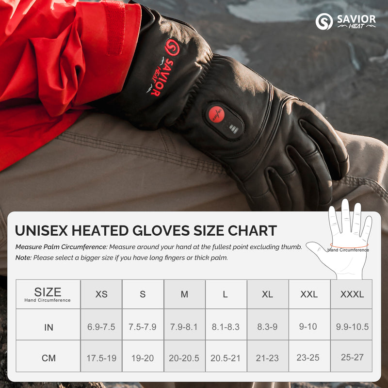 Load image into Gallery viewer, Savior Electric Heated Leather Gloves
