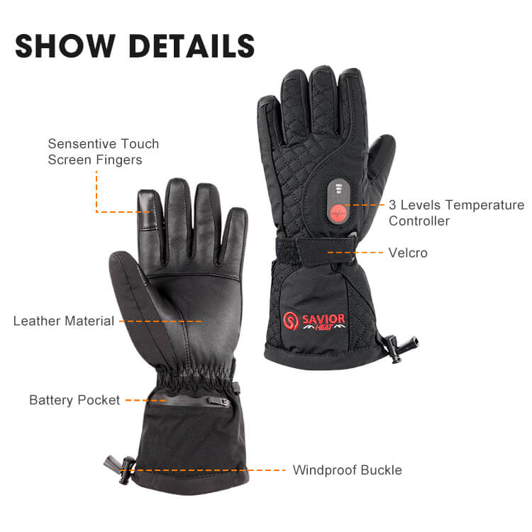 Load image into Gallery viewer, Savior Men Women Heated Gloves For Outdoor Enthusiasts
