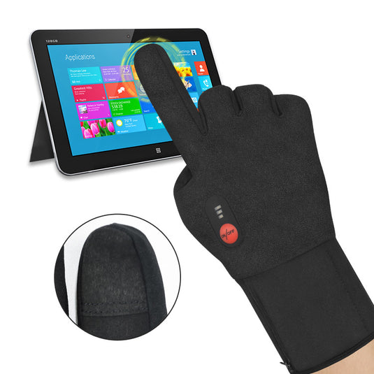 Outlets-Savior Winter Warm Rechargeable Battery Working Heated Gloves