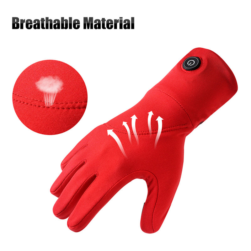 Load image into Gallery viewer, Savior Thin Breathable Computer Typing Heated Gloves Liners - S13R

