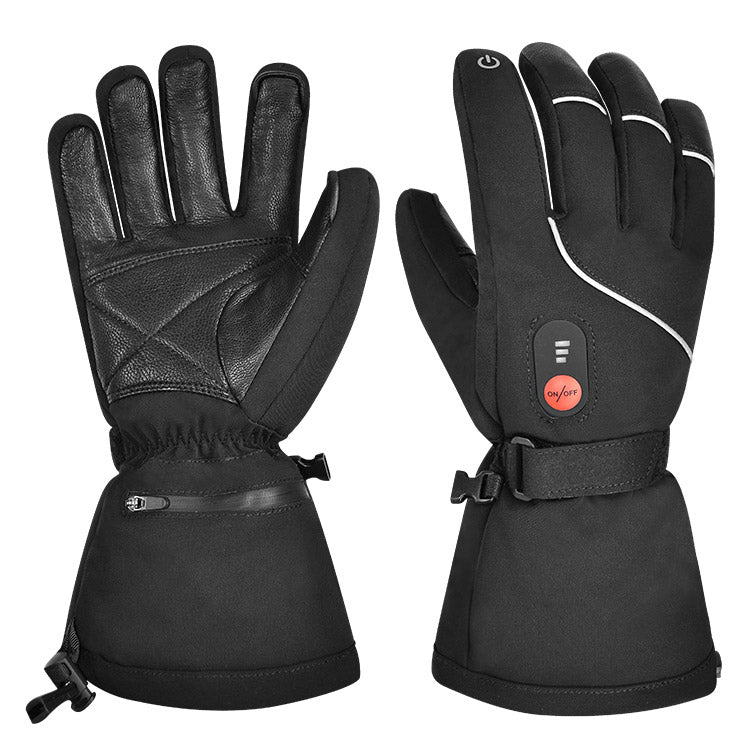 Laden Sie das Bild in Galerie -Viewer, Savior Winter Windproof  Outdoor Sports Heated  Skiing Gloves
