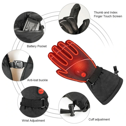 【FrostGuard Work Combo】S15 Heated Gloves for Work Outdoor & SS01G Heated Socks
