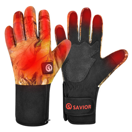 Savior Hunting Winter Warm Heated Gloves  Windproof  for Fishing Hunting Outdoor