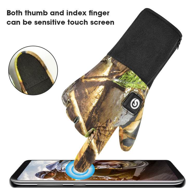 Outlets-Savior Hunting Winter Warm Heated Gloves  Windproof  for Fishing Hunting Outdoor