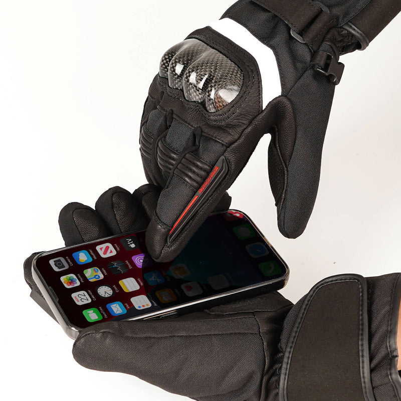 Load image into Gallery viewer, Savior Battery Operated Heated Motorcycle Gloves For Men Women

