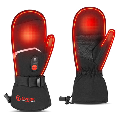 S66E Classic Heated Winter Mittens