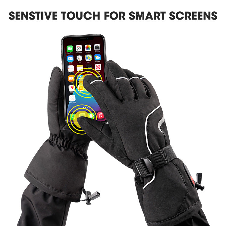 Load image into Gallery viewer, Savior Winter Outdoor Sports Waterproof Touchscreen Ski  Heated Gloves
