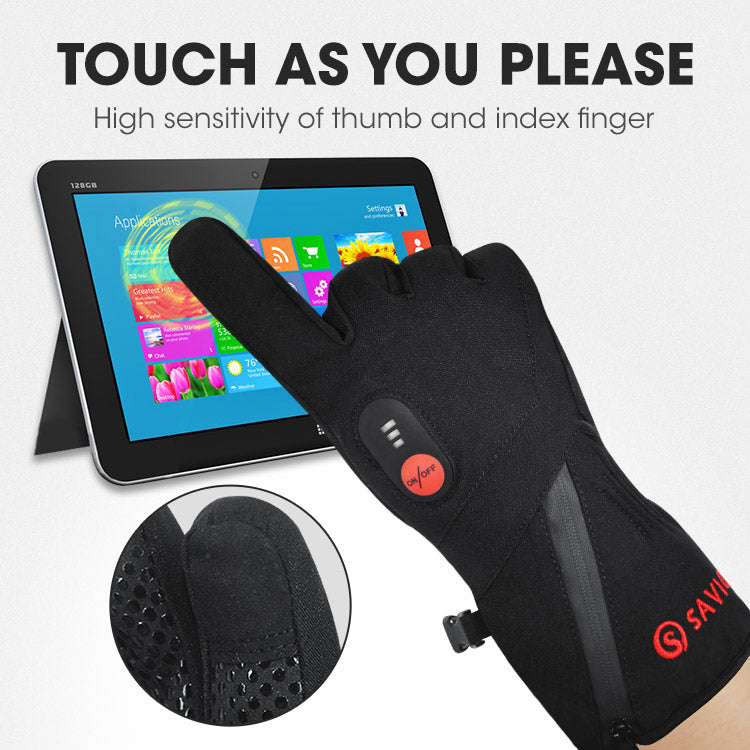 Load image into Gallery viewer, SAVIOR Rechargeable Heated Gloves for Men and Women
