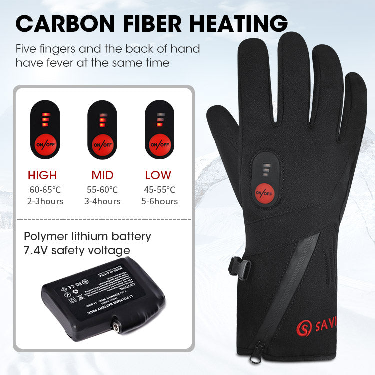 Load image into Gallery viewer, SAVIOR Rechargeable Heated Gloves for Men and Women
