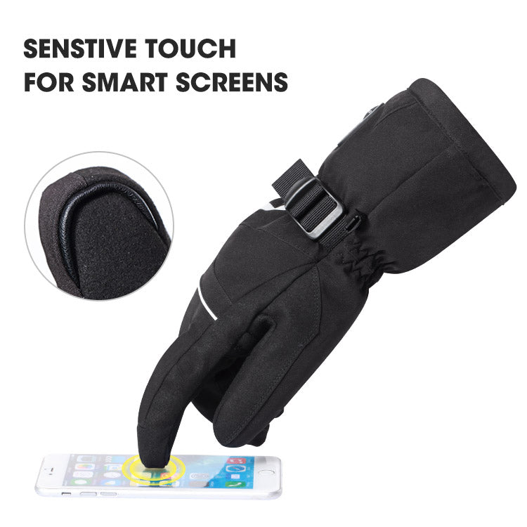 Laden Sie das Bild in Galerie -Viewer, Savior Heating Ski Outdoor Sports Warm Touch Screen Heated Gloves
