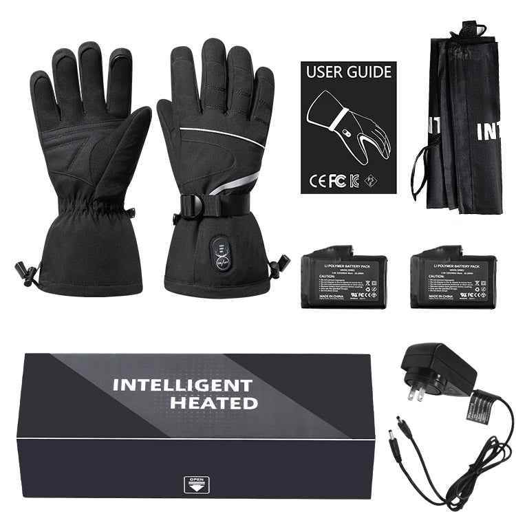 Cargue la imagen en el visor de la galería, Savior Heating Ski Outdoor Sports Warm Touch Screen Heated Gloves
