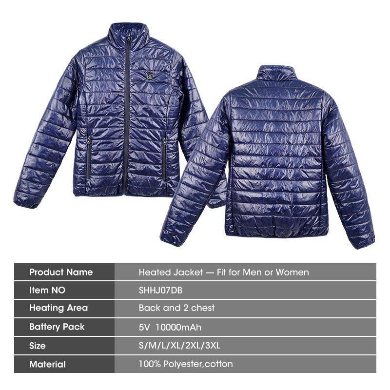 Load image into Gallery viewer, Savior Women&#39;s Battery USB Heated Down Jacket For Winter
