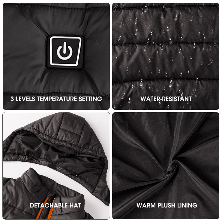 Load image into Gallery viewer, Savior Men&#39;s Heated Vest For Winter Outdoor Adventures
