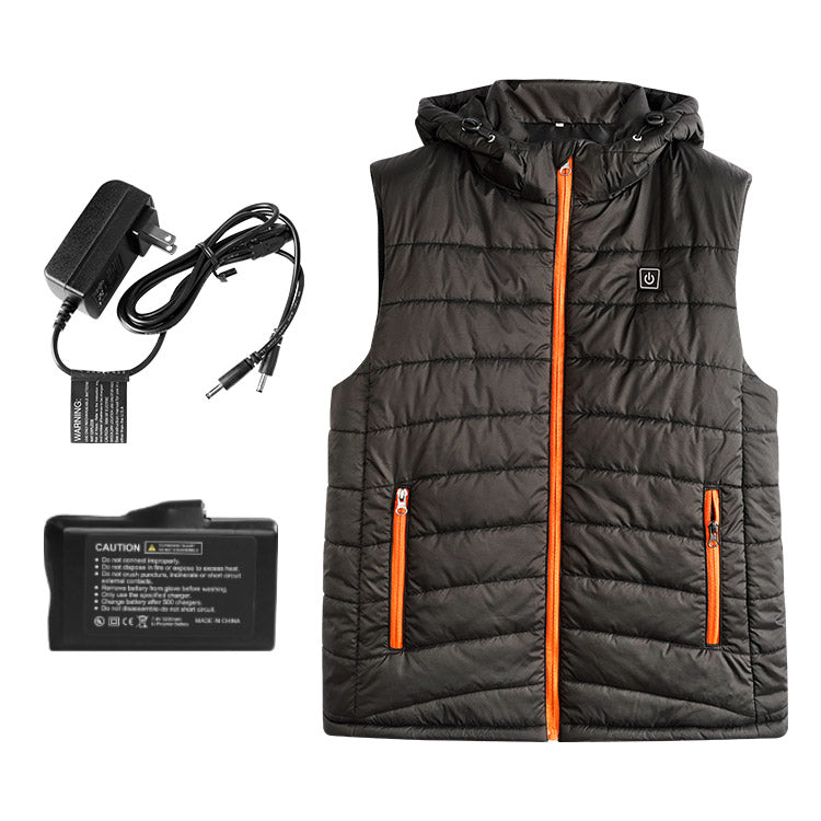 Cargue la imagen en el visor de la galería, Savior Men&#39;s Heated Vest For Winter Outdoor Adventures
