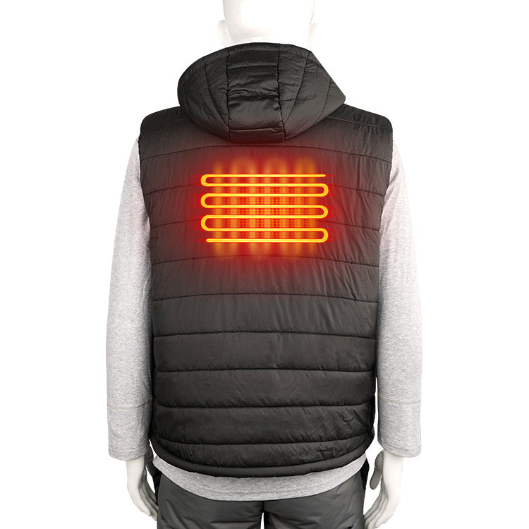 Cargue la imagen en el visor de la galería, Savior Men&#39;s Heated Vest For Winter Outdoor Adventures
