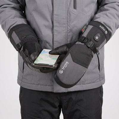 SKGP02MS App-Control Heated Ski Mittens 2.0