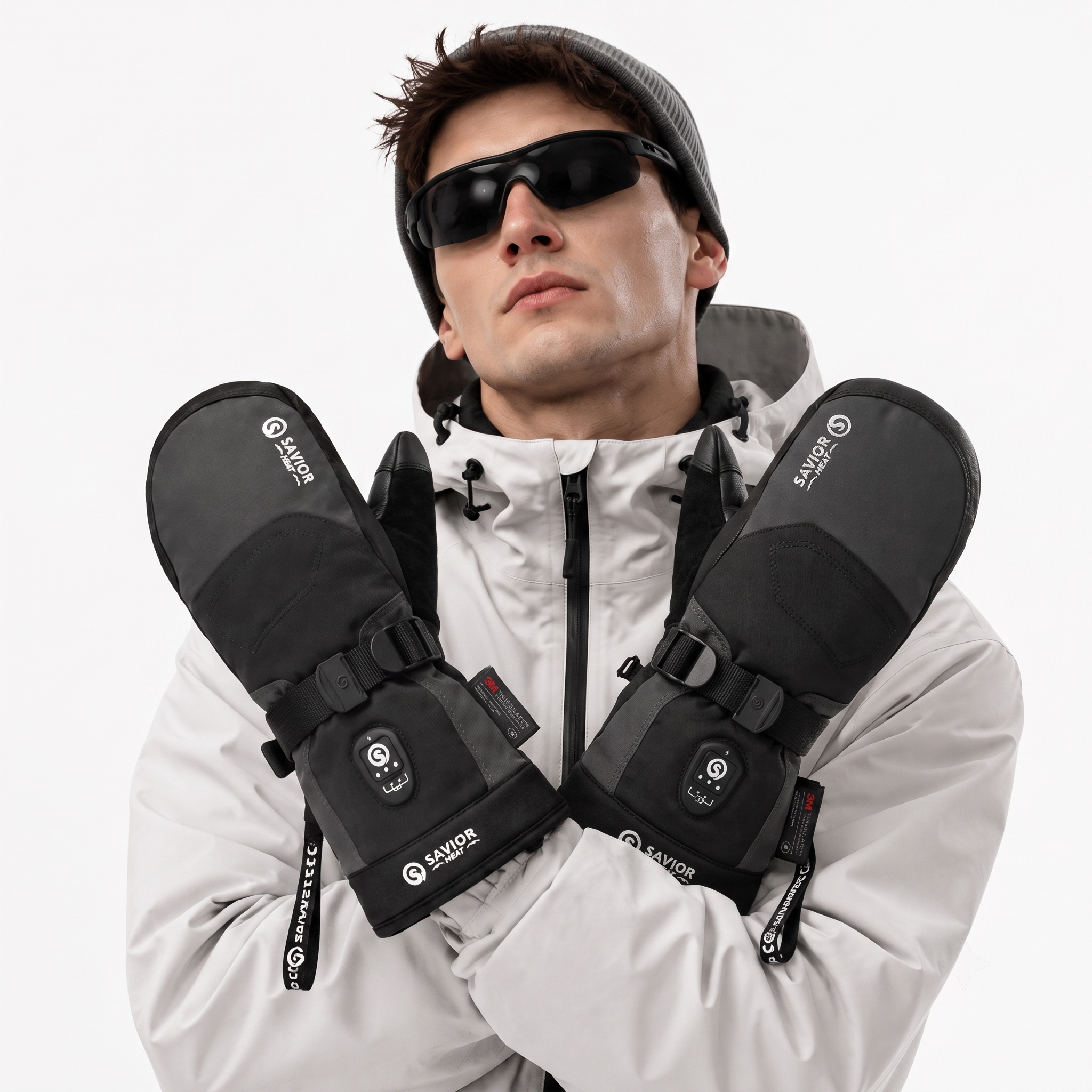 SKGP02MS App-Control Heated Ski Mittens 2.0