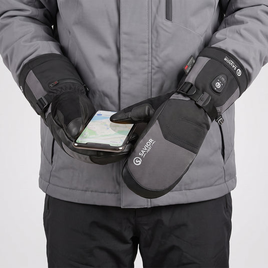 SKGP02MS App-Control Heated Ski Mittens 2.0