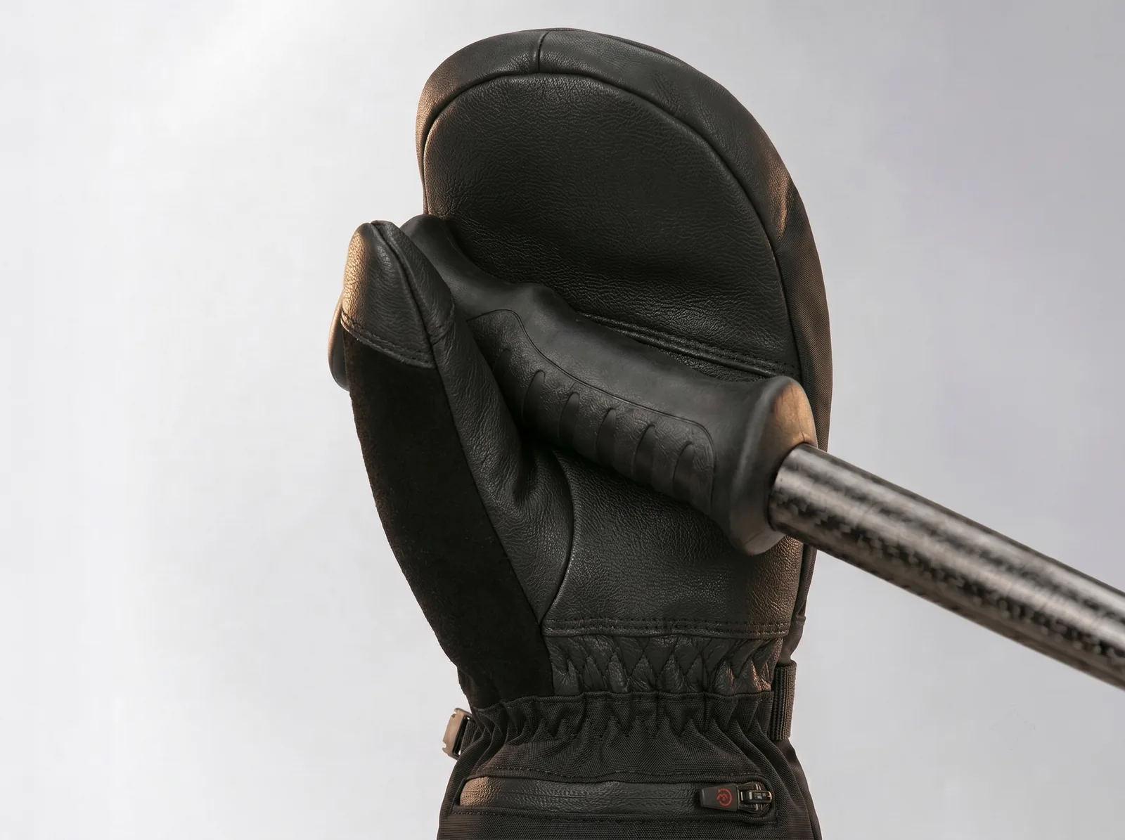 Reinforced Anti-Slip Grip - Savior Heat SKGP02MS App-Control Heated Ski Mittens 2.0