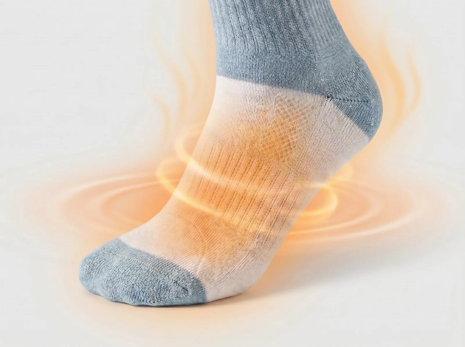 360° Foot Heating - Savior Heat SKGP06W Merino Wool Heated Socks