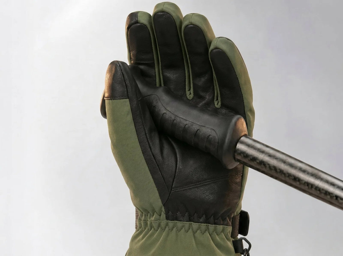 Reinforced Anti-Slip Grip - Savior Heat SKGU04FG 3000mAh Heated Ski Gloves