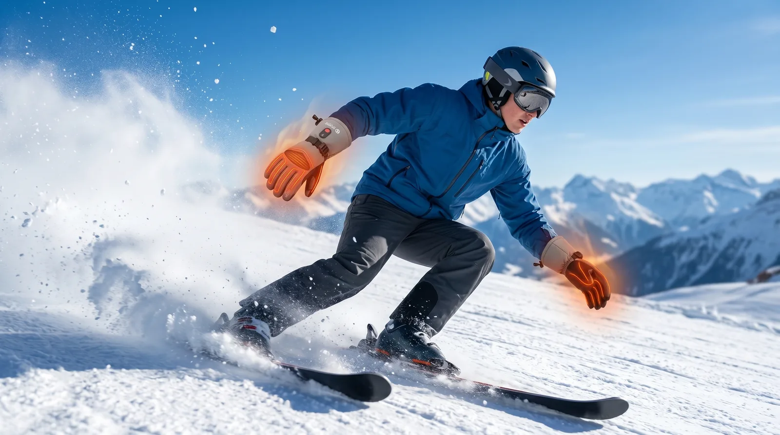 Savior Heat SKGU04FS 3000mAh Heated Ski Gloves product detail