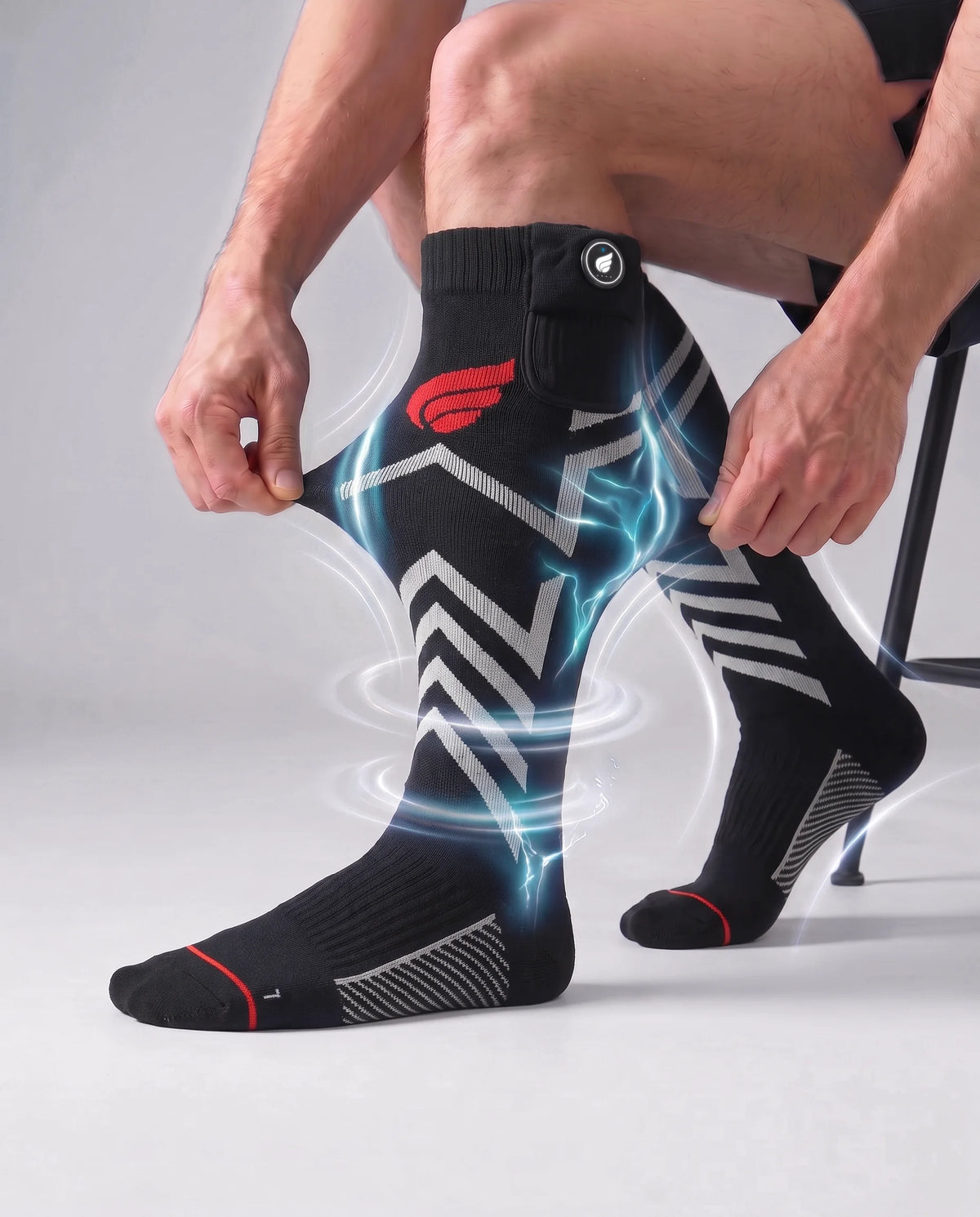 Flexible Support - Savior Heat Silverline All-Around Comfort Heated Ski Socks