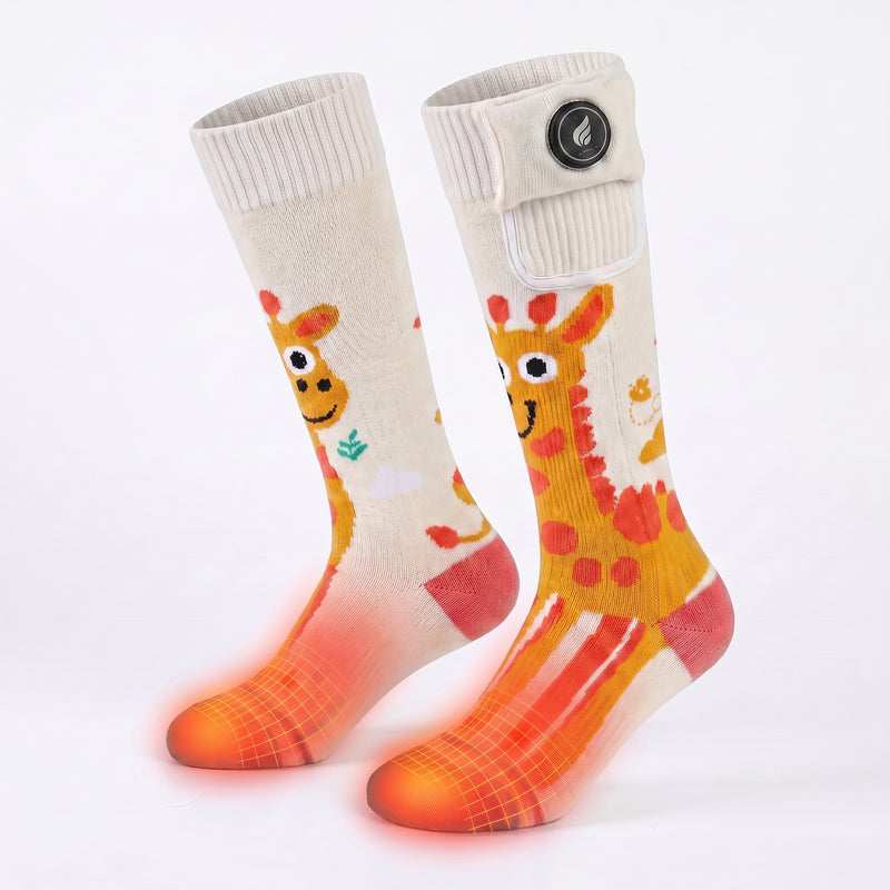 Load image into Gallery viewer, SOS903G3 Kids’ Surround-Heat Ski Socks

