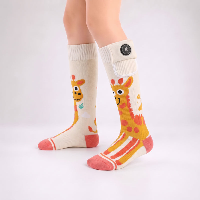 Load image into Gallery viewer, SOS903G3 Kids’ Surround-Heat Ski Socks
