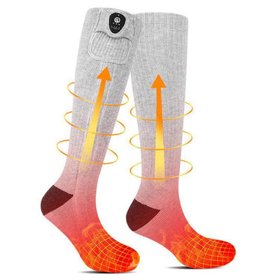 SNOW DEER Bluetooth Heated Socks – Smart App Control, Long-Lasting Warmth