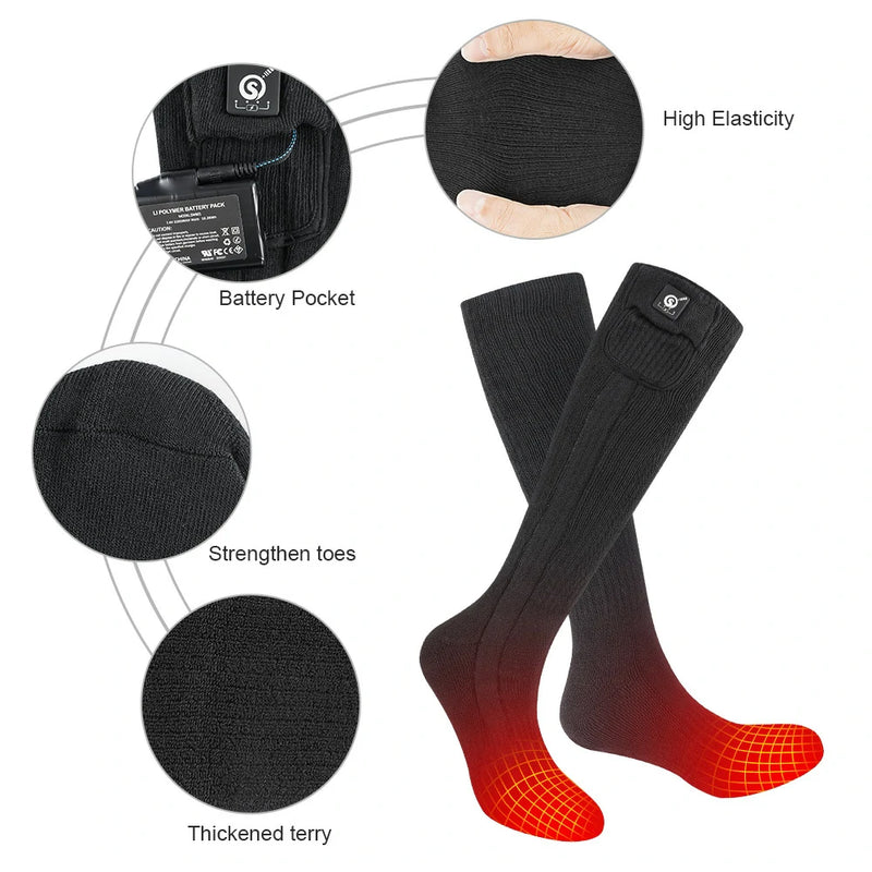 Laden Sie das Bild in Galerie -Viewer, 【HuntFlex Heat Duo】S32 Heated Camou Gloves &amp; SS02B Heated Socks
